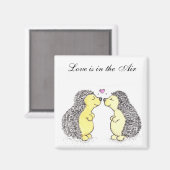 Hedgehog Liefde magneet (Voorkant / Achterkant)