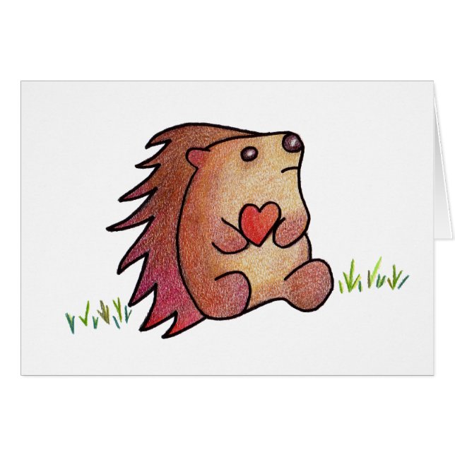 HEDGEHOG LIEFT! (Voorkant Horizontaal)