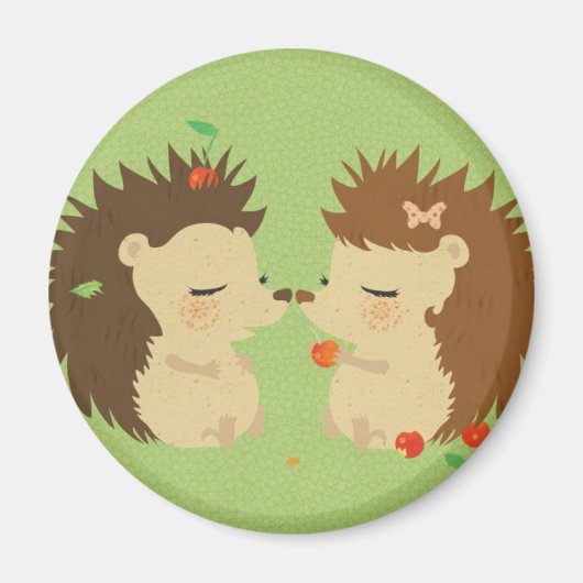 Hedgehog Love Magnet (Voorkant)
