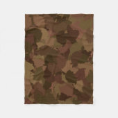 HEDGEHOG modern camouflage Fleece Deken (Voorkant)
