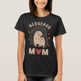 Hedgehog Moeder Leuke Hedgehog Moederdag H T-shirt