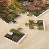 Hedgehog Mushroom Home Legpuzzel (Zijkant)