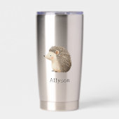 Hedgehog Name Geïsoleerde Drinkbeker (Voorkant)