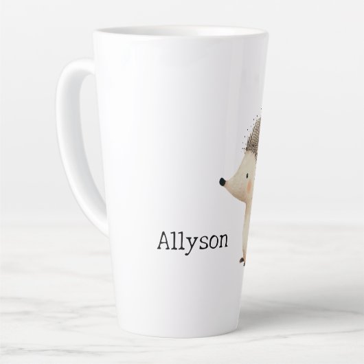 Hedgehog Name Latte Mok (Linkerhoek)