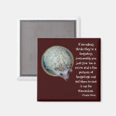 Hedgehog of Person magneet (Voorkant / Achterkant)