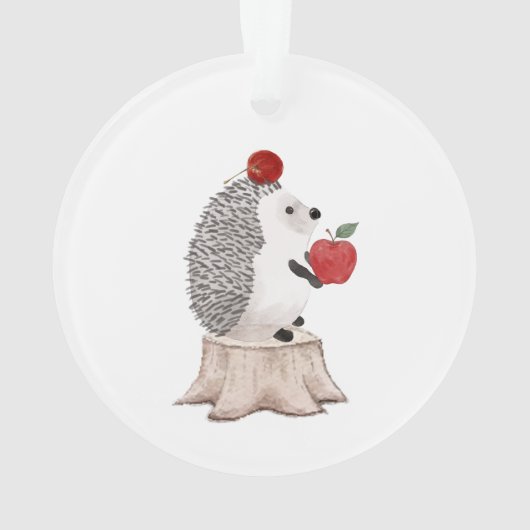 Hedgehog Ornament (achterkant)