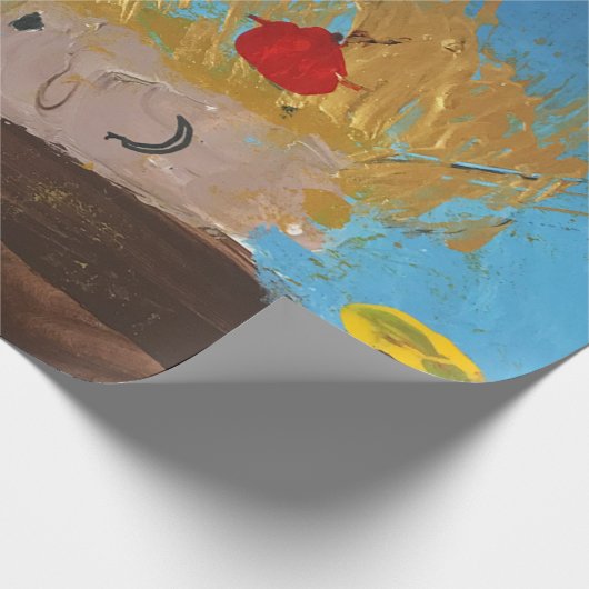 Hedgehog Painting Cadeaupapier (Hoek)