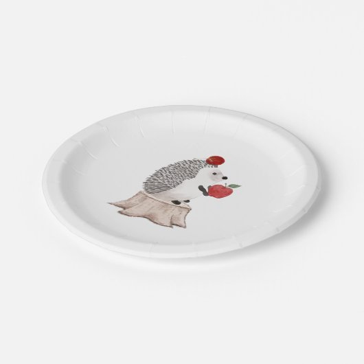 Hedgehog Papieren Bordje (Gekanteld)