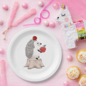 Hedgehog Papieren Bordje (Feest)