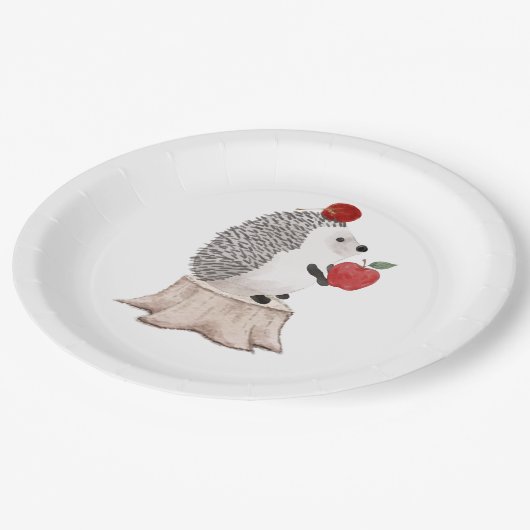 Hedgehog Papieren Bordje (Gekanteld)