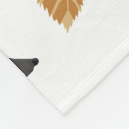 Hedgehog Patroon werpen dekens (Hoek)