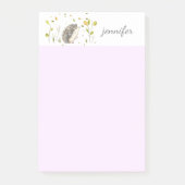 Hedgehog personaliseren Post-it® notes (Voorkant)