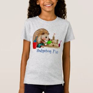 Hedgehog plezier t-shirt
