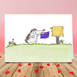 HEDGEHOG POST van Nicole Janes