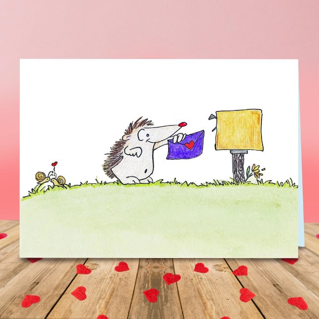 HEDGEHOG POST van Nicole Janes (Creator heeft geüpload)