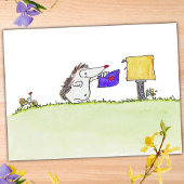 HEDGEHOG POST van Nicole Janes Briefkaart