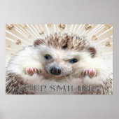 HEDGEHOG POSTER VOOR KLEINE BEWARING (Voorkant)