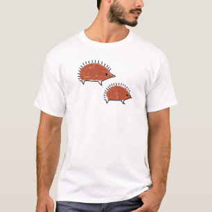 Hedgehog prehistorische grot schilderij dierlijke  t-shirt