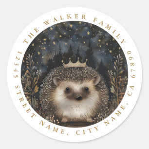 Hedgehog ronde Stickers