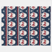 Hedgehog’s in Scarves  Fleece Deken (Voorkant (Horizontaal))