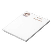 Hedgehog Schattigee Waterverf van het bureau van Notitieblok (Linkerzijde)