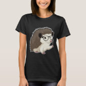 Hedgehog Teacher Pointer T-shirt (Voorkant)