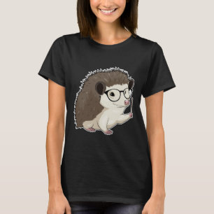 Hedgehog Teacher Pointer T-shirt