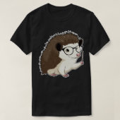 Hedgehog Teacher Pointer T-shirt (Design voorkant)