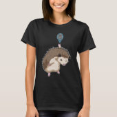 Hedgehog Tennis racket T-shirt (Voorkant)