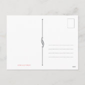 Hedgehog Valentijn Briefkaart (Achterkant)