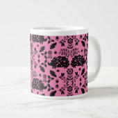 Hedgehog Volkskunst Grote Koffiekop (Voorkant rechts)