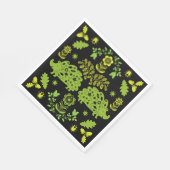 Hedgehog Volkskunst Servet (Hoek)