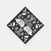 Hedgehog Volkskunst Servet (Hoek)