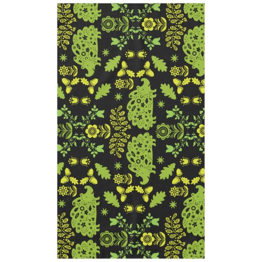 Hedgehog Volkskunst Tafelkleed (Voorkant)