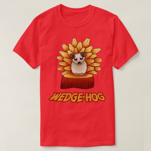 Hedgehog voor penter houtbewerker t-shirt (Design voorkant)