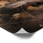 Hedgehog Woodland Animal Art Print Poster (Hoek)