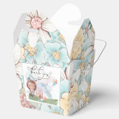 Hedgehog Woodland Boy Baby shower Picknick Dank u Bedankdoosjes (Geopend)