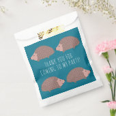 Hedgehog woodland Dank u Bedankzakje (Gezegeld)