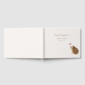 Hedgehog Woodland Forest Baby shower Gastenboek (Volledig)