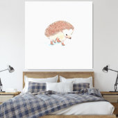 Hedgehog's Big Adventure Canvas Afdruk (Insitu (Slaapkamer))