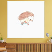 Hedgehog's Big Adventure Canvas Afdruk (Insitu (Woonkamer))