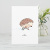 Hedgehog's Big Adventure Kaart (Staand voorkant)