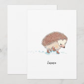 Hedgehog's Big Adventure Kaart (Voorkant / Achterkant)