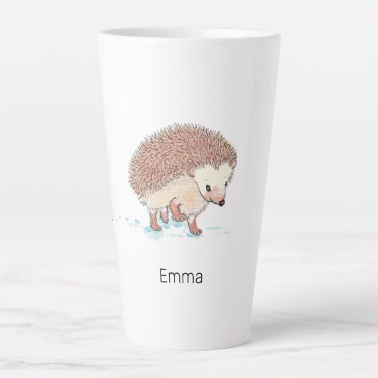 Hedgehog's Big Adventure Latte Mok (Voorkant)