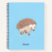 Hedgehog's Big Adventure Notitieboek (Voorkant)