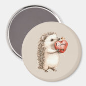 Hedgehogs with Heart Love Magneet (Voorkant / Achterkant)