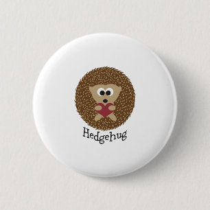 Hedgehug Hedegel Ronde Button 5,7 Cm