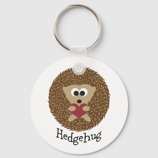 Hedgehug Hedegel Sleutelhanger (Voorkant)