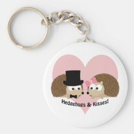 Hedgehugs en Kisses Hégel Couple Sleutelhanger