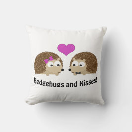 Hedgehugs en Kisses Hégel Love Kussen